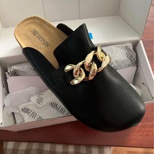 Dream Pairs Women's Black Slip-On Mules 9